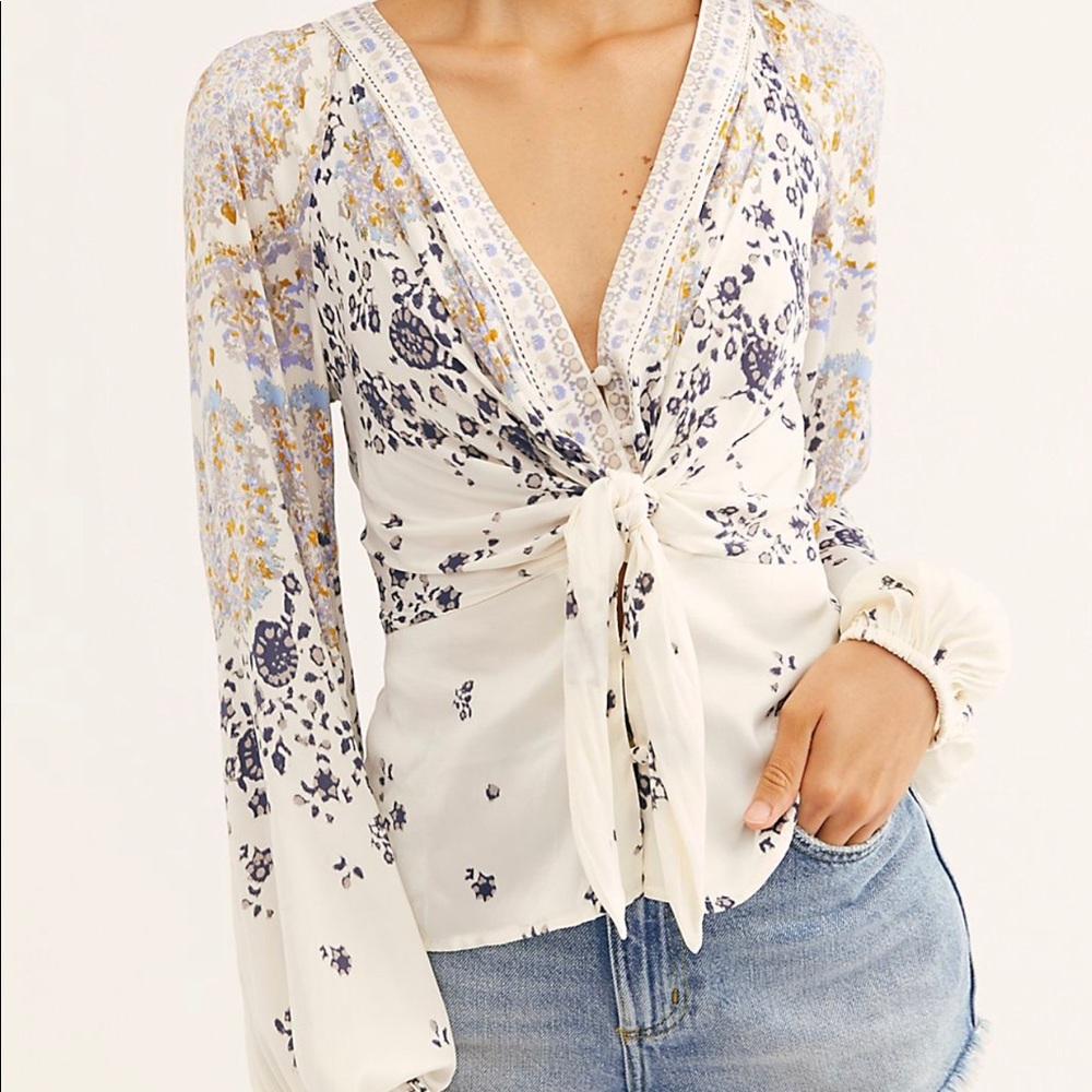 COPY - Free People Run Free Blouse